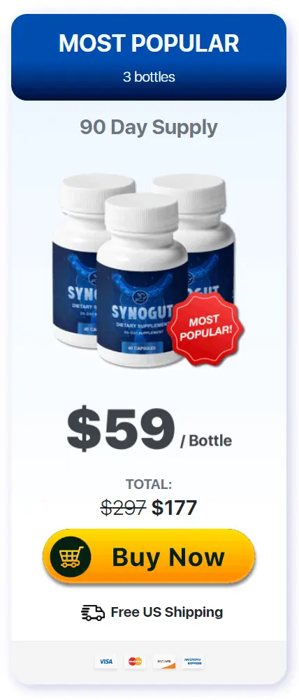 synogut - 3 Bottle Pack