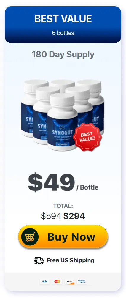 synogut - 6 Bottle Pack